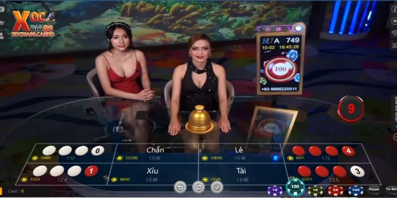 Tỷ lệ cược 2:2 hay 2 đỏ 2 trắng