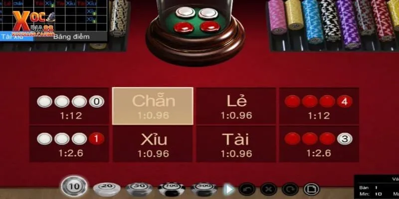 Tìm hiểu chi tiết về các tỷ lệ cược có trong game xóc đĩa đổi thưởng