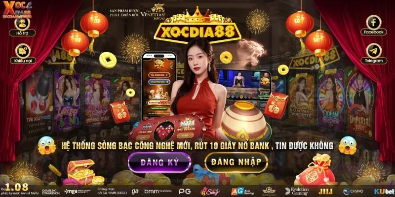 Cổng game XOCDIA88 uy tín trên thị trường game