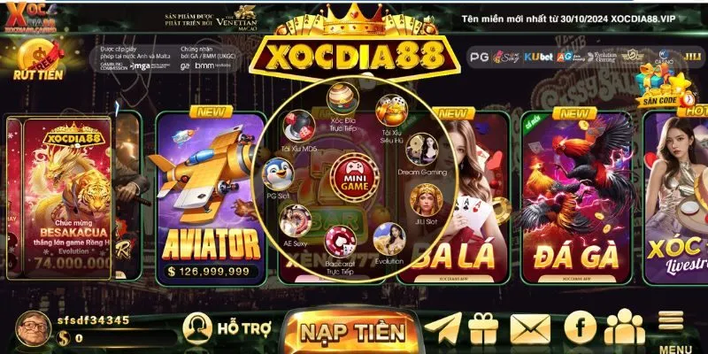 Chơi nhiều ăn nhiều, chơi ít ăn ít cùng game XOCDIA88