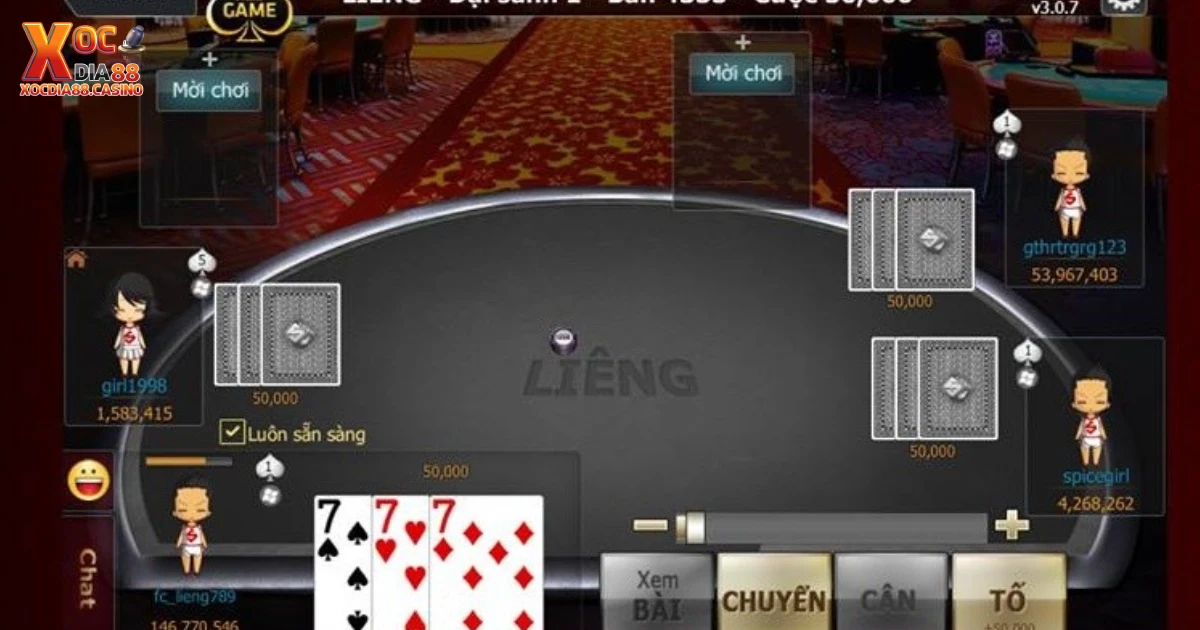 Bài Liêng là gì? Luật tố trong bài Liêng