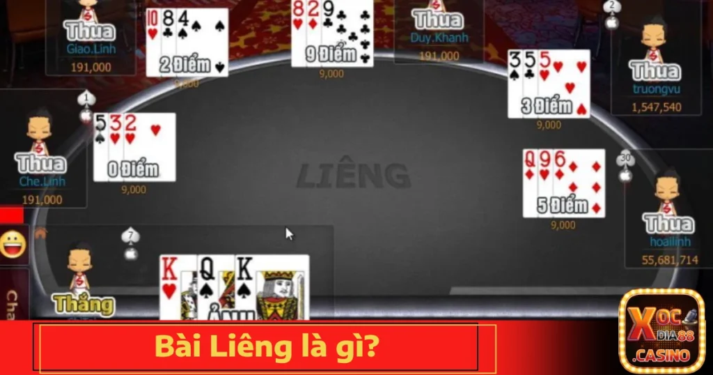 Bài Liêng là gì? Luật tố trong bài Liêng