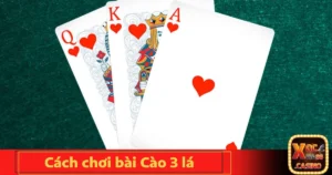 cach choi bai cao 3 la 4