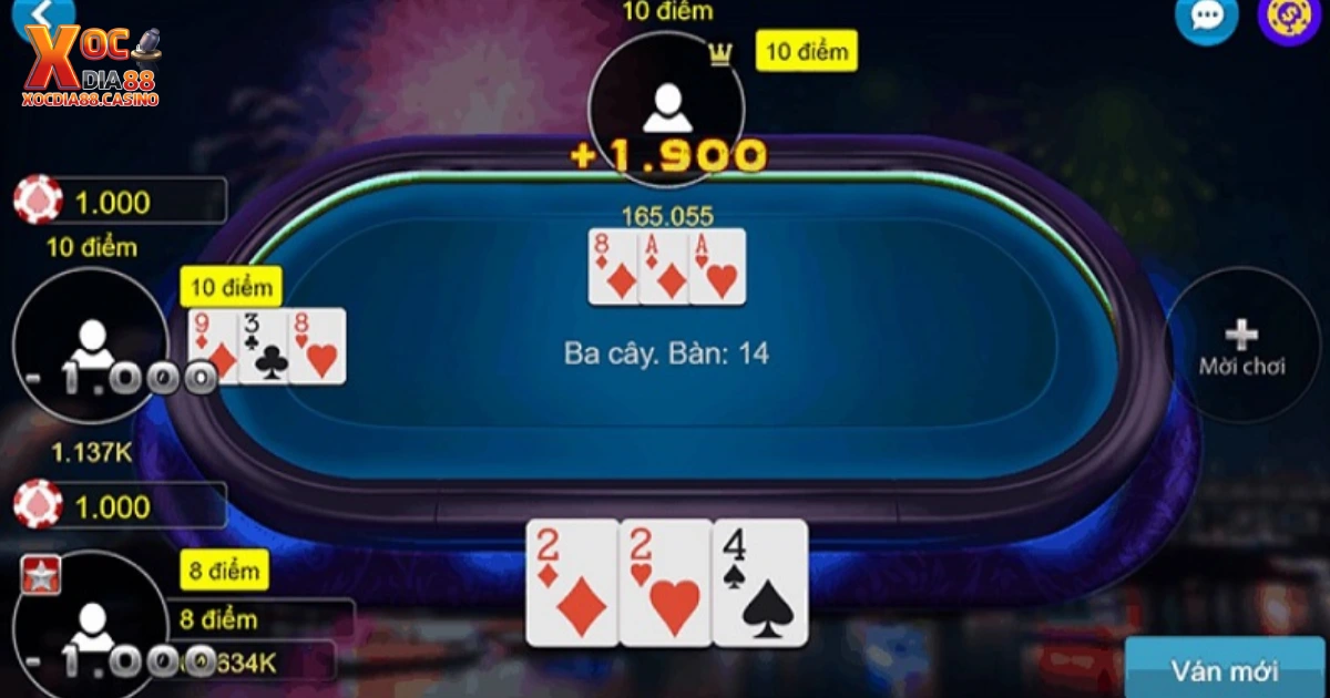 Cách so điểm & xác định người thắng khi có cùng số điểm